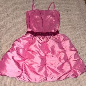 Stella Mlia Shimmering Pink Formal Dress